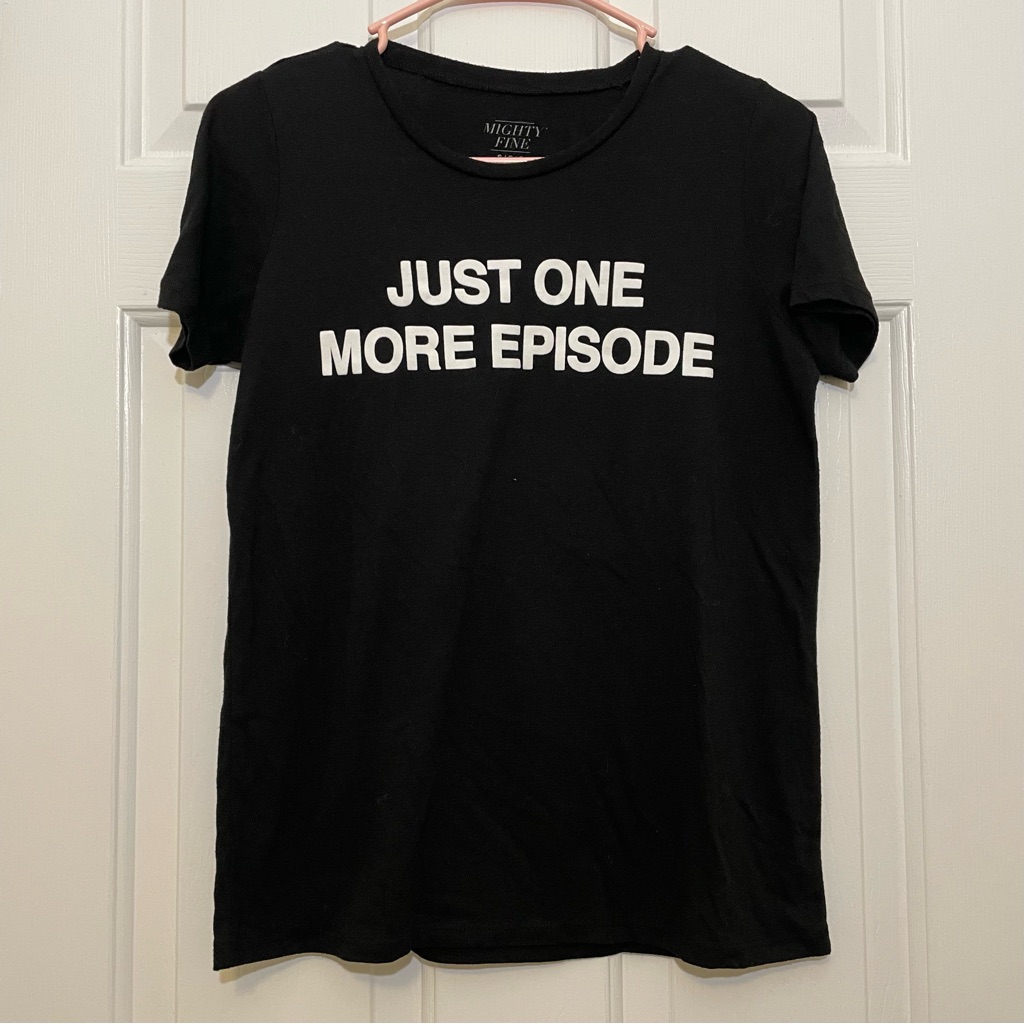 Mighty Fine Black Graphic Tee S